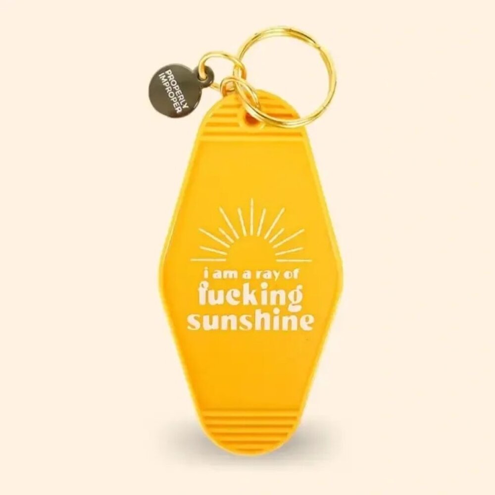 Ray of Sunshine Keychain